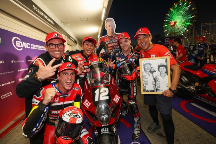 Η Yoshimura SERT Motul στο 3ο σκαλί του βάθρου